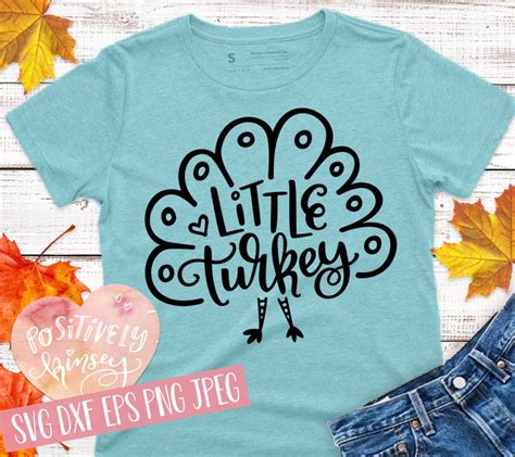 Kids Thanksgiving Svg Little Turkey SVG Baby Thanksgiving - Etsy