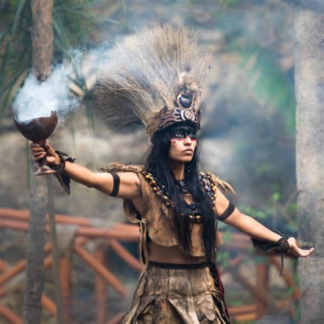 Ancient Mayan People Clothing