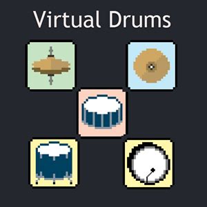 🕹️ Play Virtual Drums Game: Drum Practice Simulator Online and Beat ...