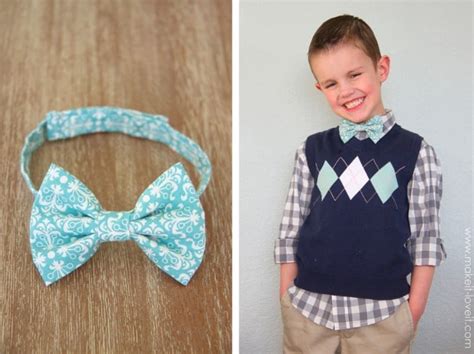 How to Make a DIY Patterned Bow Tie for Kids