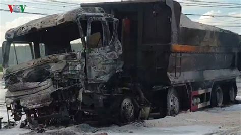 Driver and son die in truck-oil tanker collision