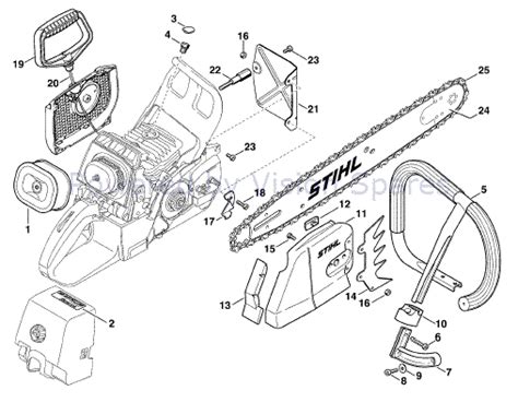 Stihl Ms 461 Parts Diagram - General Wiring Diagram