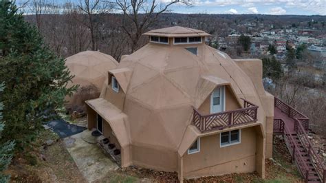 Geodesic dome home up for sale in Mount ... | Dome house, Geodesic dome ...