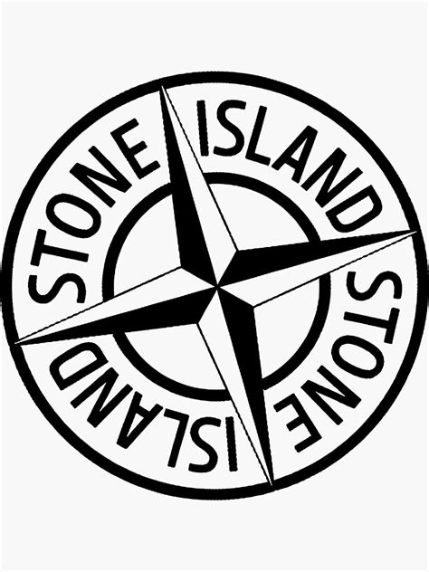 "outdoor-stone-black-island-logo" Sticker for Sale by ethanhayes44 ...