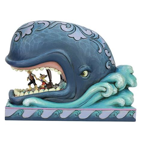 Disney Traditions Pinocchio Monstro and Geppetto A Whale of a Whale by ...