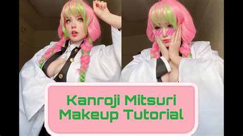 Kanroji Mitsuri Makeup Tutorial - YouTube