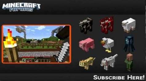 Video - Minecraft Mobs Passive Mobs ( Hub) | Minecraft Wiki | FANDOM powered by Wikia