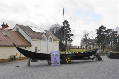 Replica Anglo-Saxon ship at Sutton Hoo © Bill Boaden :: Geograph Britain and Ireland