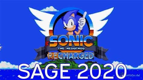 Sonic Recharged (SAGE 2020) ⭐️ Sonic Fan Games ~ Gameplay - YouTube