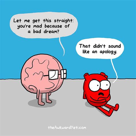 Funny Comics Show the Constant Struggle Between the Heart and the Brain ...