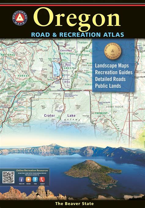 Oregon Road & Recreation Atlas | Travel book, Atlas, Recreation