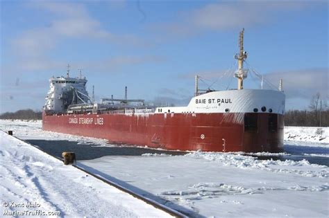 Vessel details for: BAIE ST.PAUL (Self Discharging Bulk Carrier) - IMO ...