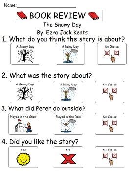 Book Review - The Snowy Day by Adapting with Love | TpT