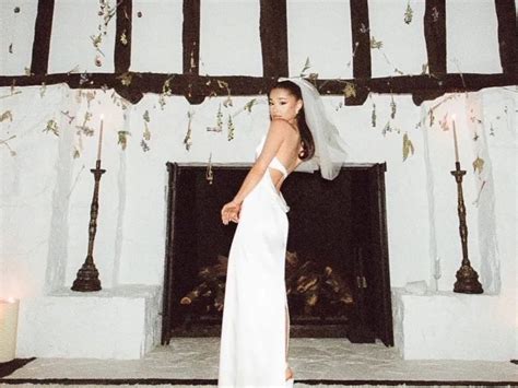 Ariana Grande wedding: Everything we know about her dress | The Independent