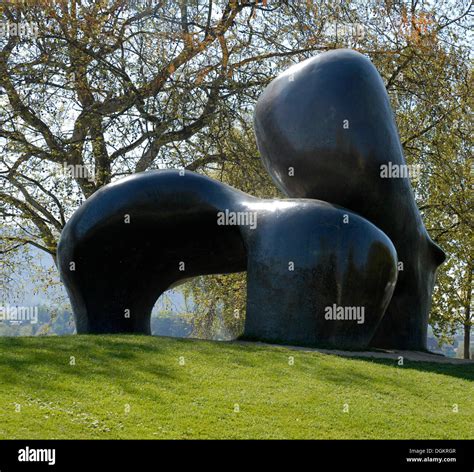 Henry Moore sculptures, Zurich, Switzerland, Europe Stock Photo - Alamy