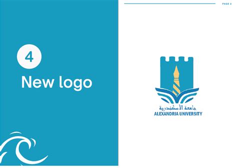 Alexandria university-logo branding on Behance