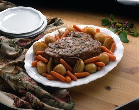 Easy Oven Pot Roast Recipe | Reynolds Brands | Recipe | Pot roast, Oven pot roast, Reynolds oven ...