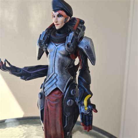 3D Print of Moira Blackwatch Skin - Overwatch - 20 cm by GreysonLee