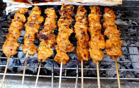 Citra's Home Diary: Tavuk Şiş Kebap / Turkish Style Chicken Sish Kebabs