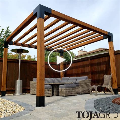 Pergola Bois Sur Mesure En Kit