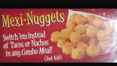 Petition · Bring back Mexi Nuggets Taco Bell · Change.org