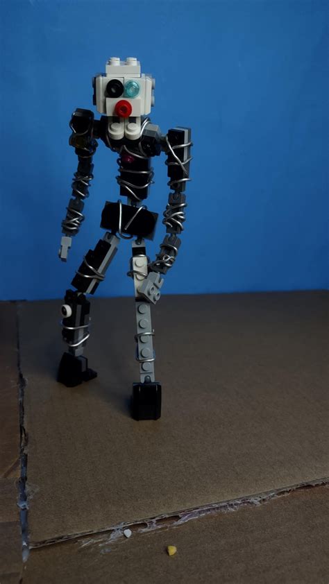 My custom FNAF Ennard action figure :D : r/lego