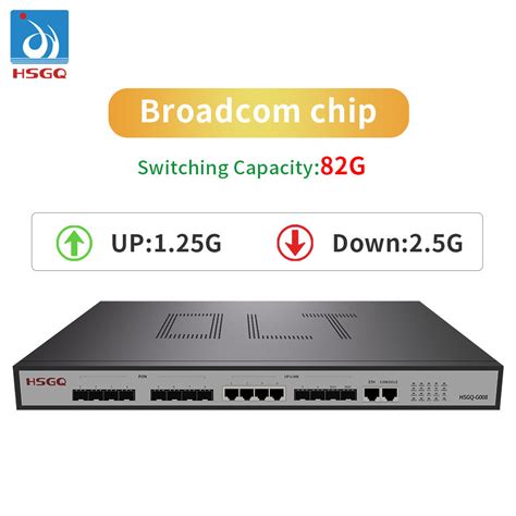 Huawei 1u Rack 8 Pon FTTH Gpon Olt Optical Line Terminal Equipment ...