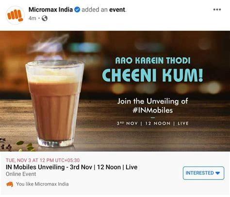 Micromax to unveil new "in" series mobiles on 3rd Nov : Techtictok