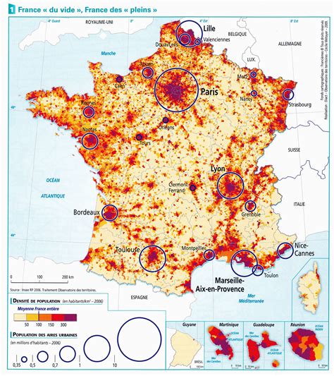 France Population Density Map | secretmuseum