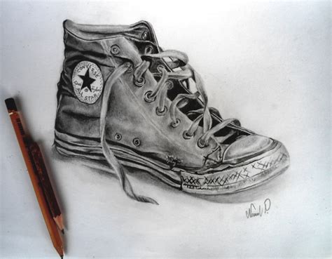 Converse Shoes Drawing at GetDrawings | Free download