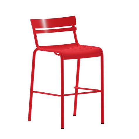 Nash Commercial Grade Metal Indoor-Outdoor Bar Stools – Restaurant ...