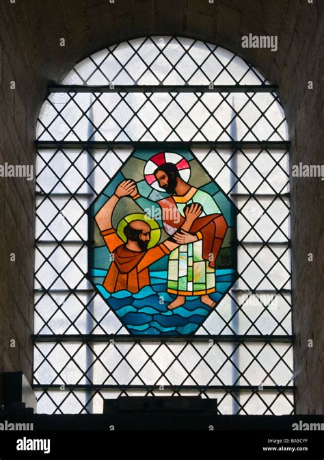 Stained Glass Window in Chichester Cathedral, West Sussex, England Stock Photo - Alamy