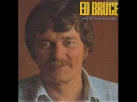 Ed Bruce - It Would Take A Fool | European music, Country music videos, Country music