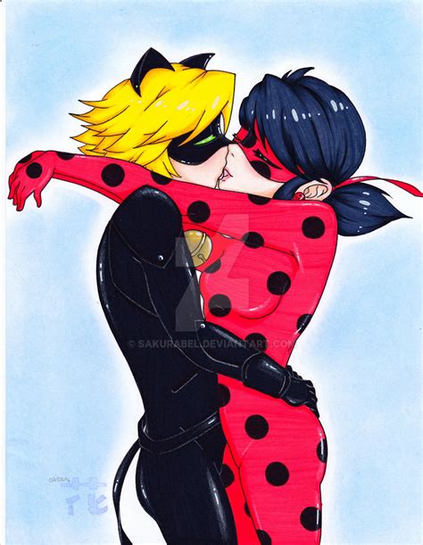 Miraculous kiss by sakurabel on DeviantArt