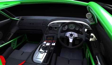 Toyota Supra RZ interior 3D Model $125 - .max .obj .fbx - Free3D