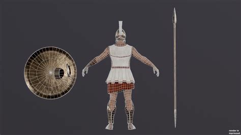 SPARTAN warrior HOPLITE in Characters - UE Marketplace