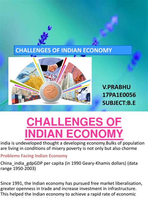 Challenge of Indian Economy | PDF | Government Budget Balance | Economy ...