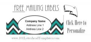 Free Mailing Labels