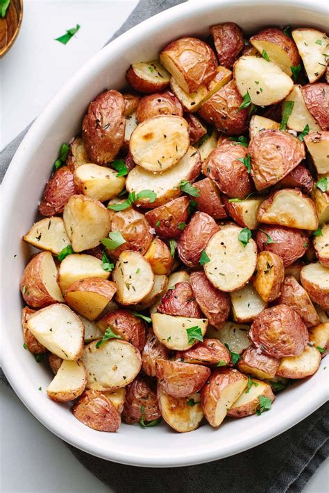 Easy Oven-Roasted Red Potatoes - The Simple Veganista