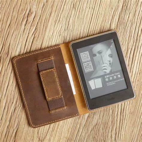 Amazon.com: Genuine Leather 2018 Kindle Paperwhite 4 case, Kindle ...