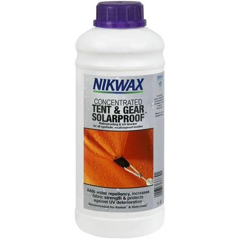 Nikwax Tent & Gear Solarproof Concentrate 1L | LD Mountian Centre