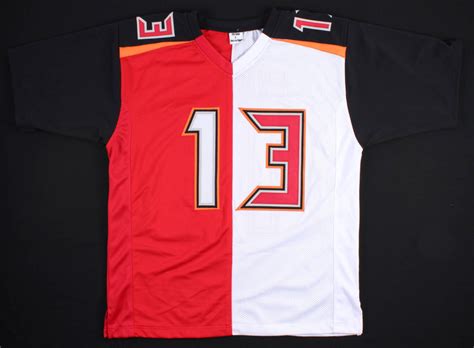 Mike Evans Signed Buccaneers Home / Away Split Jersey (PSA COA ...