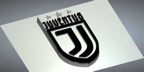 juventus logo 3d model