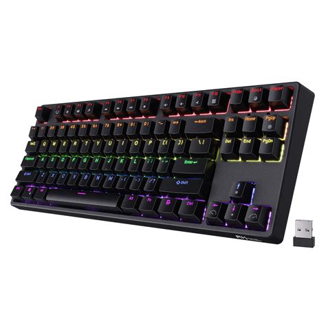 Buy RK ROYAL KLUDGE RK87 Sink87G RGB Wireless TKL Mechanical Gaming Keyboard, 87 Keys No Numpad ...