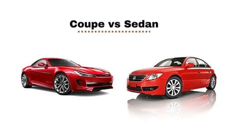 Coupe vs Sedan, 6 Differences and Which One is for You [Answered 2023] | Prettymotors