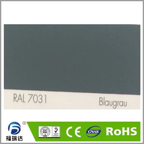 Interior types of RAL7031 blue grey spray powder coating-in Acrylic ...