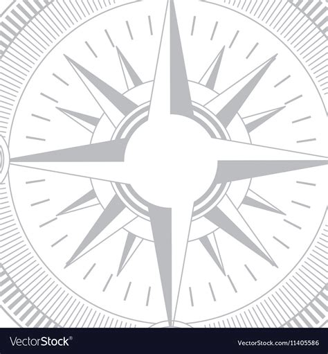 Compass rose background Royalty Free Vector Image