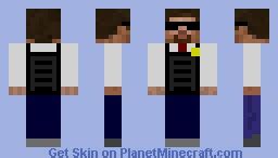 Police officer with vest Minecraft Skin