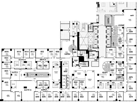 Executive Office Building Floor Plan - floorplans.click