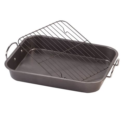 Roasting Pan with Rack - Walmart.com - Walmart.com